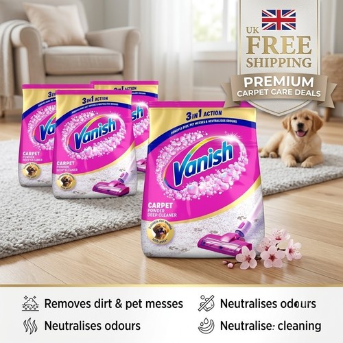 Vanish gold oxi action - action, carpet