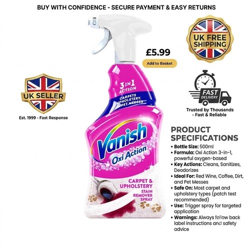 Vanish gold oxi action - gold,